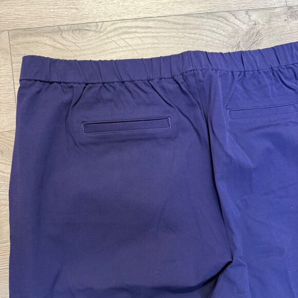 Isaac Mizrahi Wide Leg Pants Plus Size 24 Lilac Purple Stretch 24/7 Pull On - Picture 5 of 16